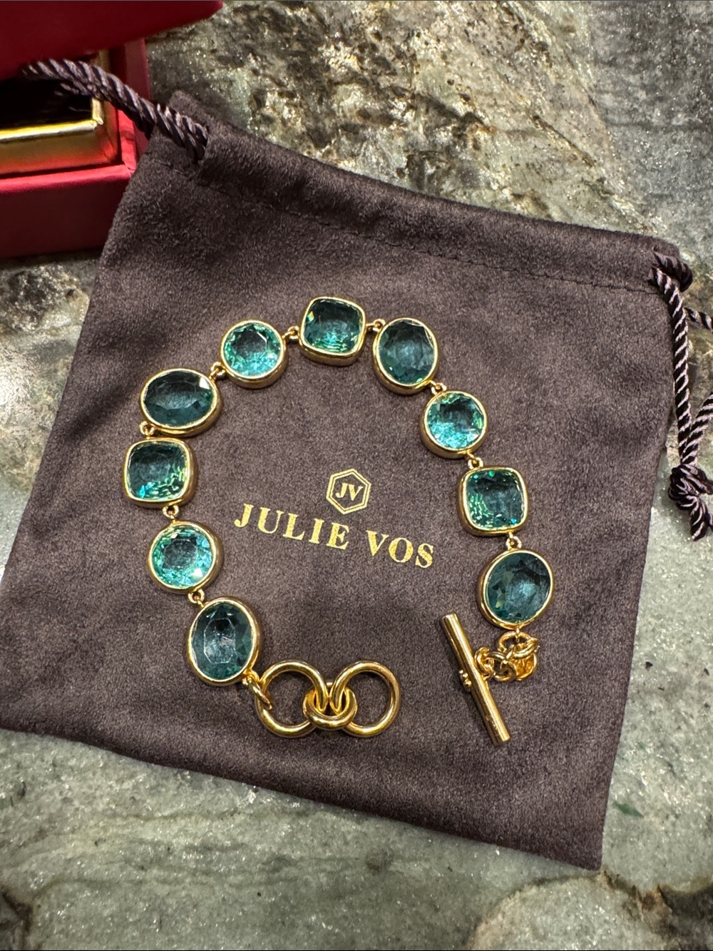 Julie Vos Retired Blue Bohemian Bracelet
